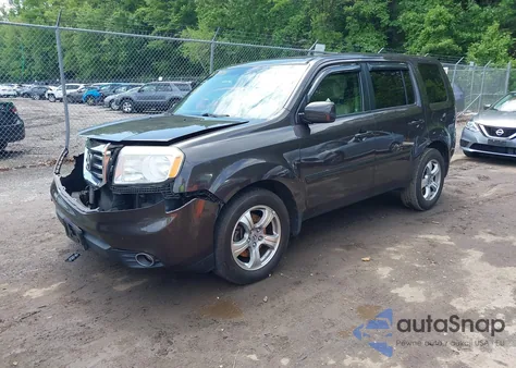 2012 Honda Pilot Ex-L из США, поврежденный, VIN 5FNYF4H79CB026760